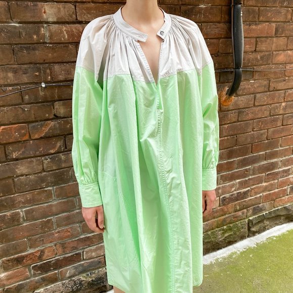 Sofie D’Hoore colourblock cotton poplin dress, size 34 - Picture 7 of 15